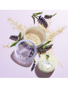 Eveline Cosmetics Ultra Fixing Transparent Loose Powder with Lavender and Squalane 5g 2