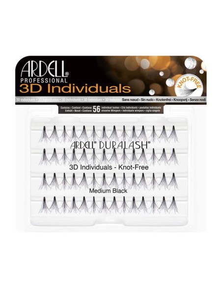 Ardell 3D Individuals Knot-Free Medium Black Ardell 3D Individuals Knot-Free Medium Black