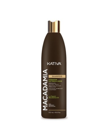 Kativa Macadamia Moisturizing Shampoo Softness and Shine 500ml