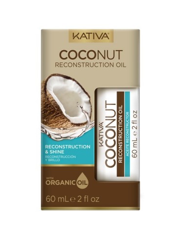 Kativa Coconut Oil Reconstruction Mask 60ml