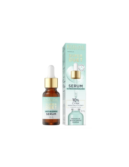 Eveline Cosmetics Super Duet Anti-Blemish Serum with Zinc 18ml
