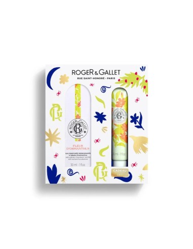 Roger Gallet Pack Fleur Dosmanthus Perfumed Water 30ml and Hand Cream 30ml