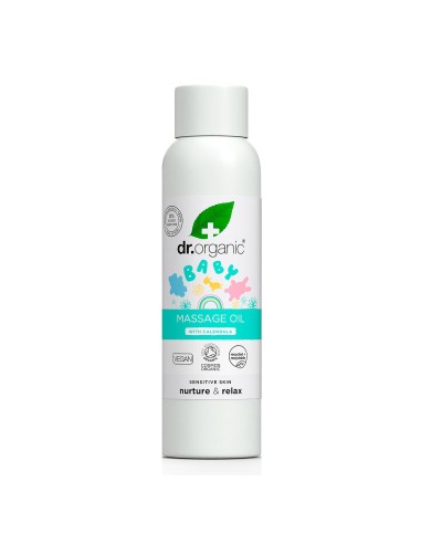 Dr Organic Baby Calendula Massage Oil 150ml