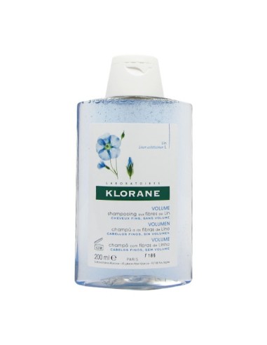 Klorane Flax Fiber Shampoo for Fine Hair 200ml