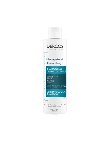 Dercos Soothing Shampoo for Normal to Oily Hair 200ml