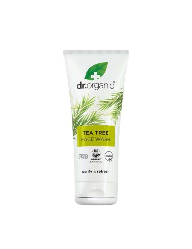 Dr.Organic Tea Tree Bio Facial Cleansing Gel 200ml