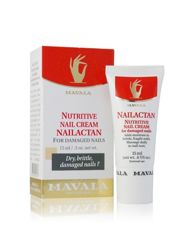 Mavala Nailactan Nutritive Cream for Damaged Nails 15ml