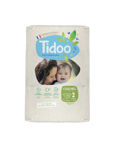 Tidoo Newborn Diapers 2S (3-6kg) 58 pcs