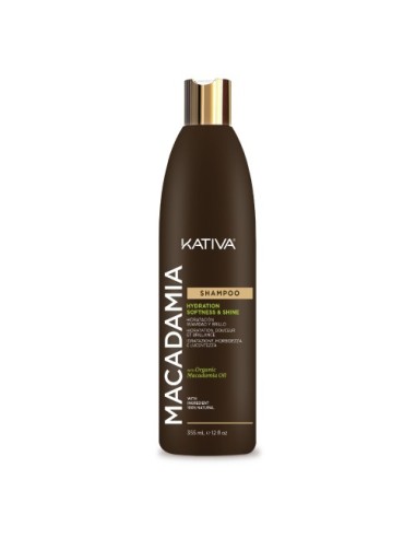 Kativa Macadamia Shampoo Hydration Softness and Shine 355ml