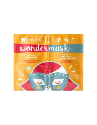 laSaponaria Wondermask Anti-Aging Beauty Mask in 2 Steps 8ml+5ml