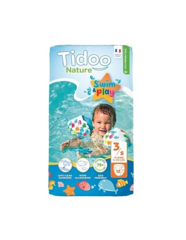 Tidoo Swim Diaper 3S (4-9kg) 12 pack