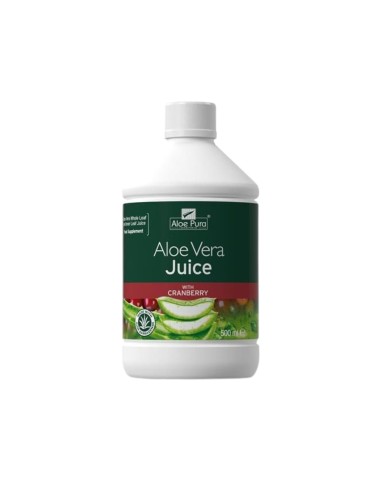 Aloe Pura Aloe Vera Juice with Cranberry 500ml