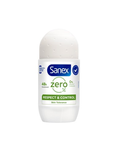 Sanex Zero% Deodorant Roll-On Respect and Control 48h 50ml