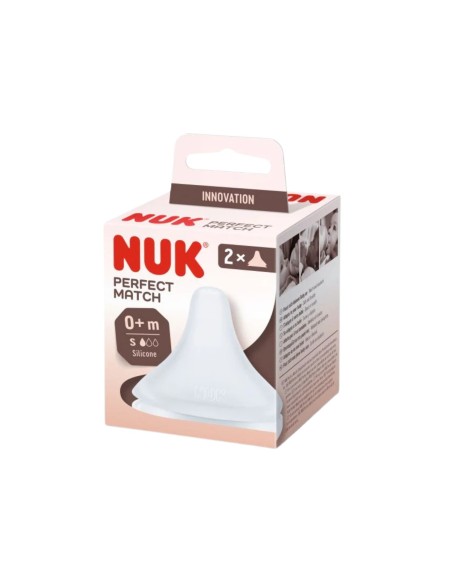 NUK Perfect Match Tetina S 0+m NUK Perfect Match Tetina S 0+m