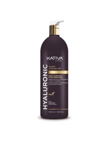 Kativa Hyaluronic Deep Hydration and Anti-Breakage Conditioner 1000ml