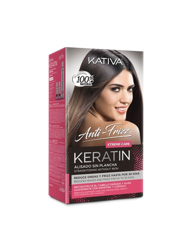 Kativa Anti Frizz Xtreme Care Straightening Without a Flat Iron