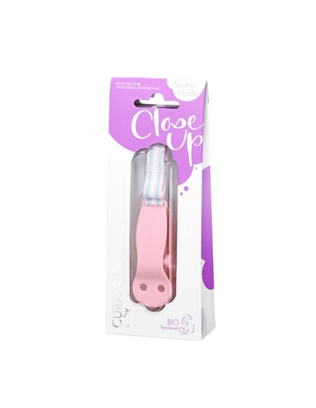 Curaprox Baby Soother Holder Pink