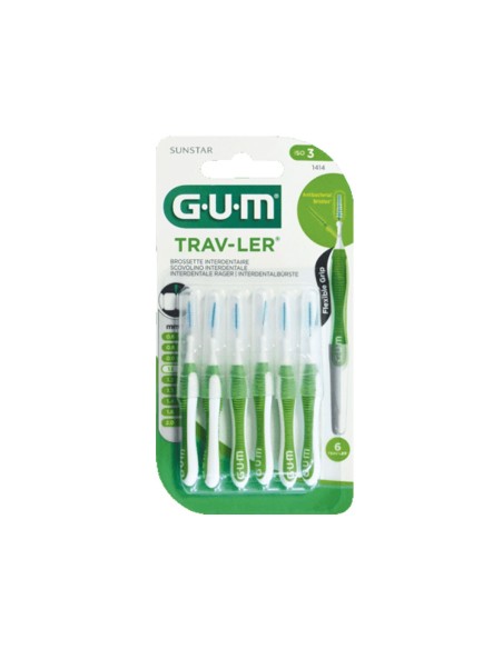 Gum Trav-ler Dental Brush 1.1mm x6