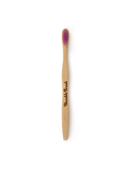 The Humble Co. Soft Purple Adult Bamboo Toothbrush