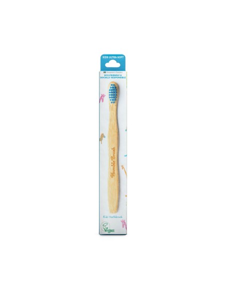 The Humble Co. Ultra Soft Blue Bamboo Child Toothbrush The Humble Co. Ultra Soft Blue Bamboo Child Toothbrush