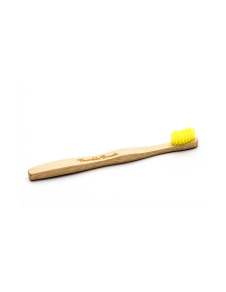 The Humble Co. Ultra Soft Yellow Bamboo Child Toothbrush The Humble Co. Ultra Soft Yellow Bamboo Child Toothbrush