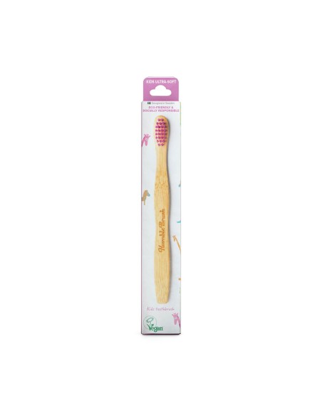 The Humble Co. Bamboo Toothbrush Child Ultra Soft Purple The Humble Co. Bamboo Toothbrush Child Ultra Soft Purple