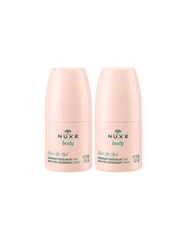 Nuxe Body Pack Rêve de Thé refreshing deodorizing 50gx2
