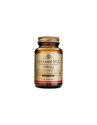 Solgar Vitamin B12 1000 mcg 250 Tablets