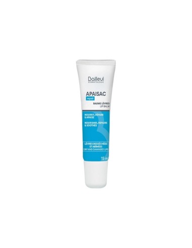 Biorga Apaisac Repair Lip Balm 15ml