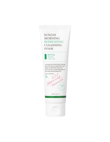 Axis-Y Sunday Morning Refreshing Cleansing Foam 120ml