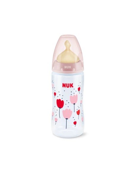 NUK First Choice Latex Temperature Indicator Bottle 6 + M L 300ml