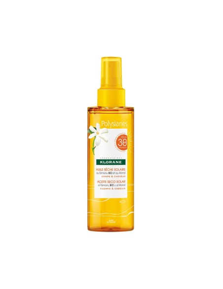 Klorane Polysianes Solar Dry Oil SPF30 200ml