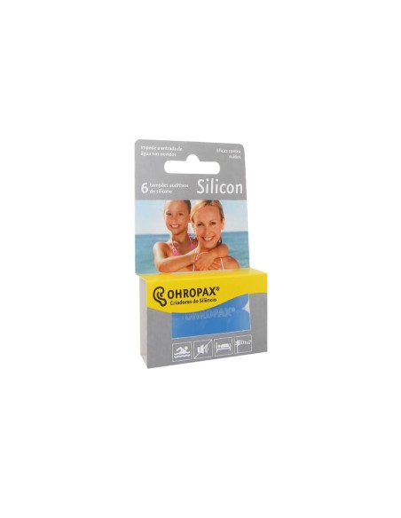 Ohropax Silicone Earplugs 6 Units