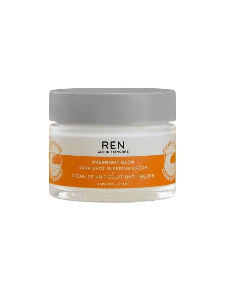 REN Clean Skincare Overnight Glow Dark Spot Sleeping Cream 50ml