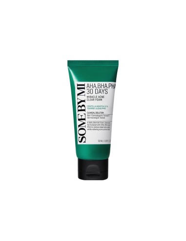 Some By Mi AHA-BHA-PHA 30 Days Miracle Acne Clear Foam 50ml