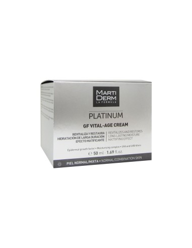 MartiDerm Platinum GF Vital-Age Normal to Combination Skin Cream 50ml