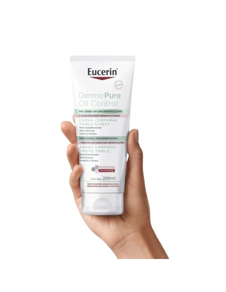 Eucerin DermoPure Body Cream 200ml