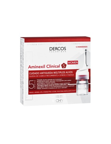 Dercos Aminexil Clinical 5 Women 12 monodoses