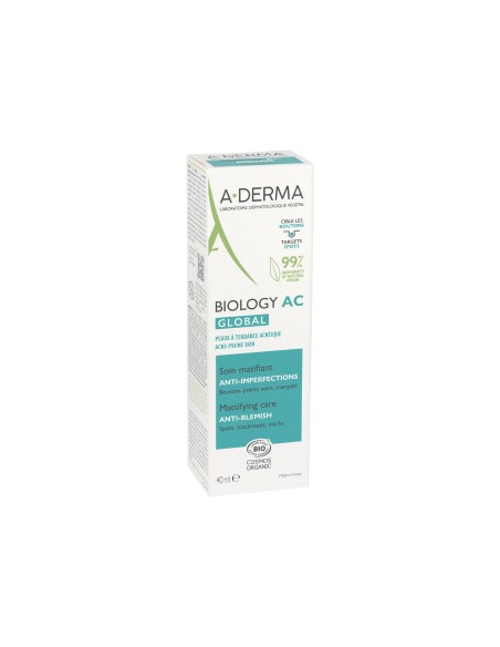 A-Derma Biology AC Global Mattifying Care Anti-Blemish 40ml