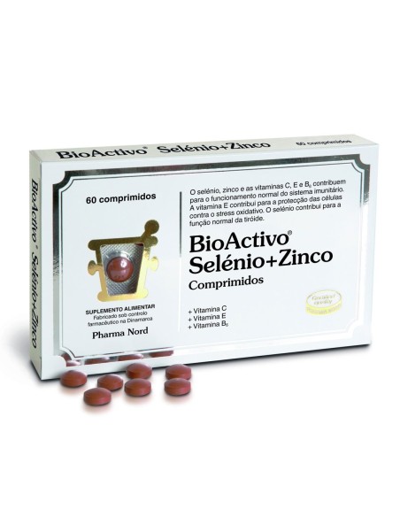 BioActivo Selenium and Zinc 60 Tablets BioActivo Selenium and Zinc 60 Tablets