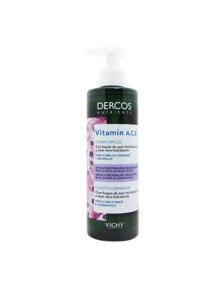 Dercos Nutrients Vitamin A.C.E. Tinted Hair Shampoo 250ml