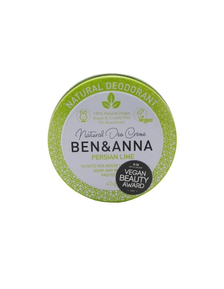 Ben Anna Natural Deodorant in Can Persian Lima 45g Ben Anna Natural Deodorant in Can Persian Lima 45g