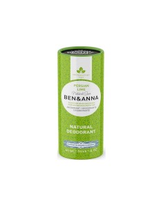 Ben Anna Persian Lime Natural Deodorant Stick Paper Tube 40g