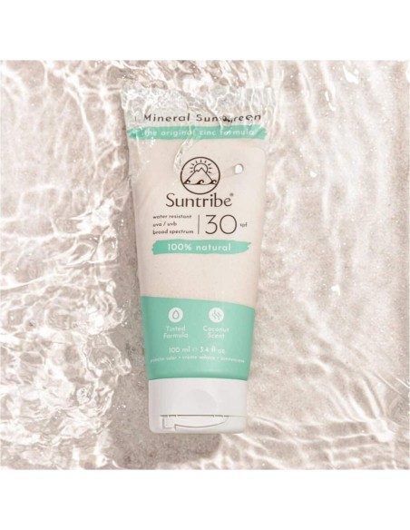 Suntribe Mineral Sunscreen SPF 30 With Colour 100ml