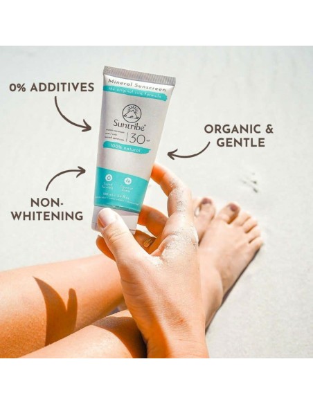 Suntribe Mineral Sunscreen SPF 30 With Colour 100ml