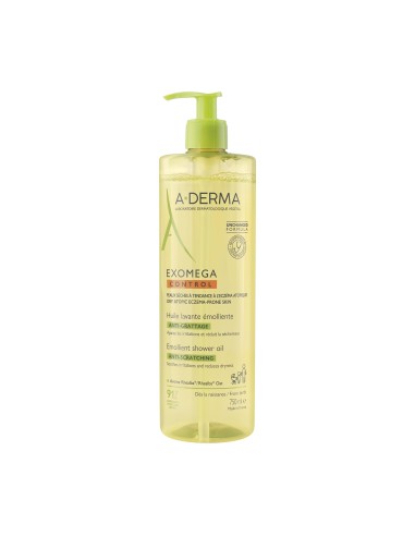 A-Derma Exomega Control Emollient Shower Oil 750ml