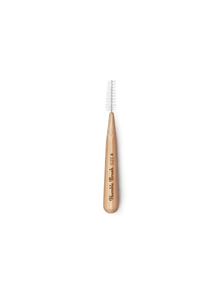 The HUMBLE CO. Interdental Brush Size 4- 0.70mm Yellow 6 Units