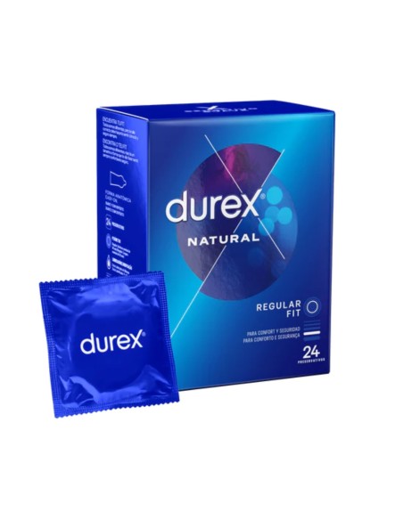 Durex Natural Plus Condoms 24 Units