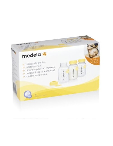 Medela Breastmilk Bottles 3 Bottles 150ml