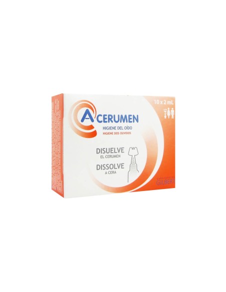 A-Cerumen Auricular Solution Monodoses 10x2ml A-Cerumen Auricular Solution Monodoses 10x2ml